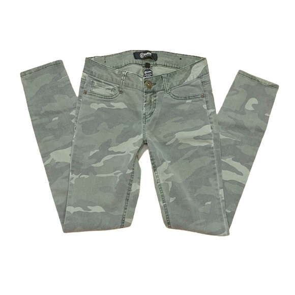 REWASH Jeans Camo-print Jeans Juniors Size 1 - Picture 7 of 16